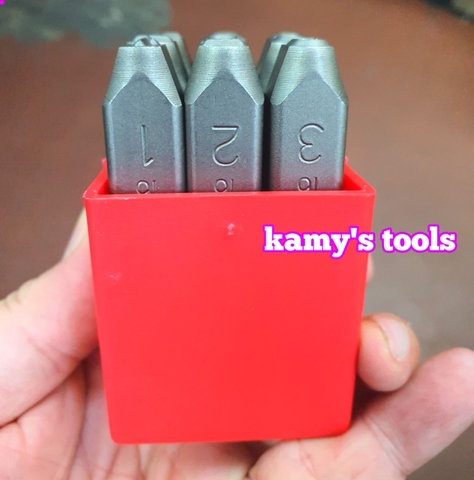 Bộ đóng số xuôi TOP YC-602 8mm YC-602-8.0