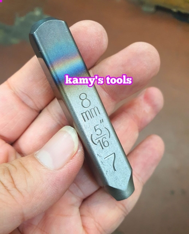 Bộ đóng số xuôi TOP YC-602 8mm YC-602-8.0