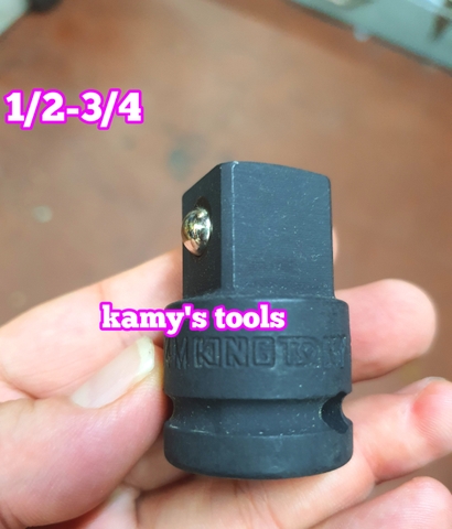 Đầu chuyển đầu biến đen Kingtony 1/4"-3/8"-1/2"-3/4"-1" 3862P 3864P 4863P 4866 6864P 6874P 6868P 8866P bán lẻ từng cái