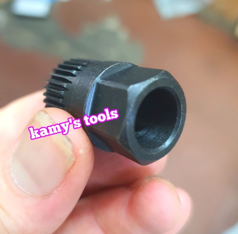 Khẩu tháo puly máy phát 33 răng