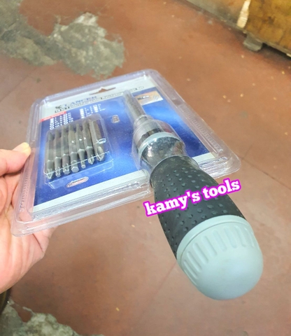 Bộ Tua Vít Tự Động Đa Năng Đảo Chiều Lancer 19 Chức Năng H6019-E, Tu Vít, Tô Vít