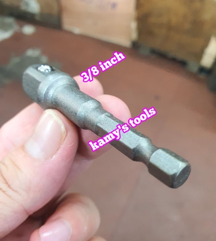 Đầu chuyển tuýp từ bắn vít sang bu lông 1/4 3/8 1/2 bán lẻ từng cái