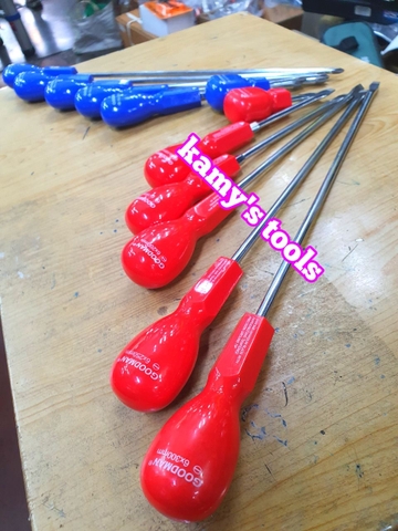 Tua vít bake dẹp Goodman 6mm Taiwan dài 38mm 100mm 150mm 200mm 250mm 300mm