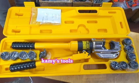 Kìm ép cos thủy lực TLP HHY-400B mở miệng 32mm đai ép 16-400mm2