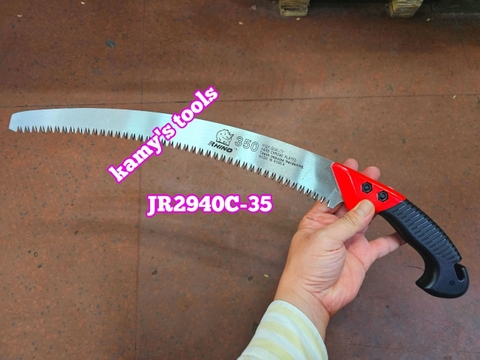 Cưa Gỗ Cầm Tay Rhino Lưỡi Dài 350mm Loại Cong JR2940C-35 Và Thẳng JR2940-35 Hàn Quốc Chính Hãng