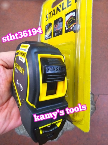 Thước Cuộn 5m Stanley Bản 19mm Stht36194 (Thước Dây 5m, Thước Kéo 5m)
