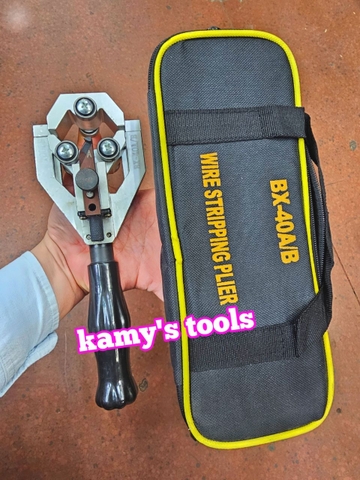 Dụng cụ bóc tách rọc vỏ dây cáp điện lướp bán dẫn và XLPE BX-40A hay BX-40B đường kính 20-40mm, dao rọc cáp điện