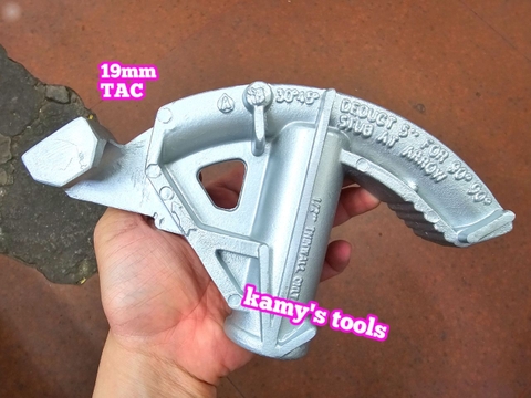 Dụng cụ uốn ống điện EMT 90 độ 19mm 25mm 31mm TAC Taicheng, vam uốn ống CPB-19A CPB-25A CPB-31A