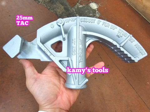 Dụng cụ uốn ống điện EMT 90 độ 19mm 25mm 31mm TAC Taicheng, vam uốn ống CPB-19A CPB-25A CPB-31A