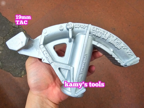 Dụng cụ uốn ống điện EMT 90 độ 19mm 25mm 31mm TAC Taicheng, vam uốn ống CPB-19A CPB-25A CPB-31A