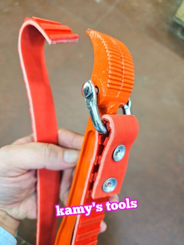 Cảo mở lọc dầu nhớt bằng dây da cán dài 8 inch 200mm 12 inch 300mm