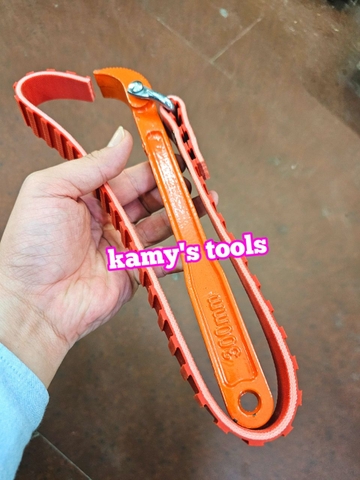 Cảo mở lọc dầu nhớt bằng dây da cán dài 8 inch 200mm 12 inch 300mm