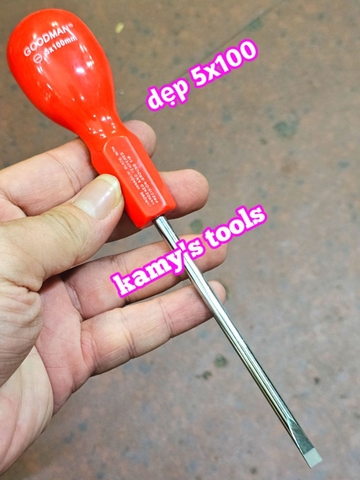 Tua Vít Bake Dẹp Goodman 5mm Taiwan (Tu Vít 5mm, Tua Vít 5mm, Tô Vít 5mm)