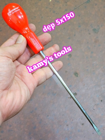 Tua Vít Bake Dẹp Goodman 5mm Taiwan (Tu Vít 5mm, Tua Vít 5mm, Tô Vít 5mm)