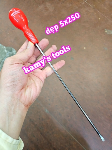 Tua Vít Bake Dẹp Goodman 5mm Taiwan (Tu Vít 5mm, Tua Vít 5mm, Tô Vít 5mm)