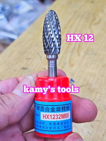 Mũi Mài Mũi Doa Hợp Kim Thép Hx 6mm 8mm 10mm 14mm 16mm