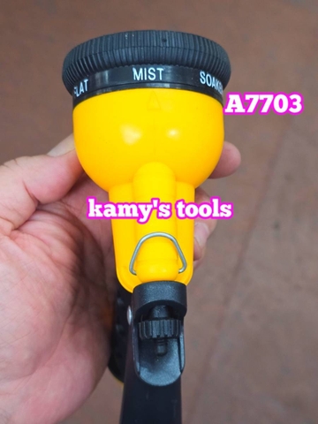 SÚNG XỊT NƯỚC RỬA XE TĂNG ÁP LỰC 6 CHẾ ĐỘ, SÚNG XỊT NƯỚC TƯỚI CÂY BARKER TAIWAN A7703