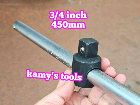 18 inch Cần tuýp siết đầu trượt 3/4 inch TOP dài 450mm TSA-00005-18