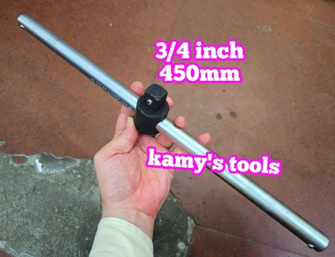 18 inch Cần tuýp siết đầu trượt 3/4 inch TOP dài 450mm TSA-00005-18