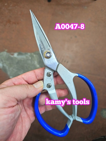 Kéo Cắt Đa Năng Thép Sk-5 C-Mart A0047-9 225mm A0047-8 200mm, Cắt Cành Cây, Cắt Thực Phẩm