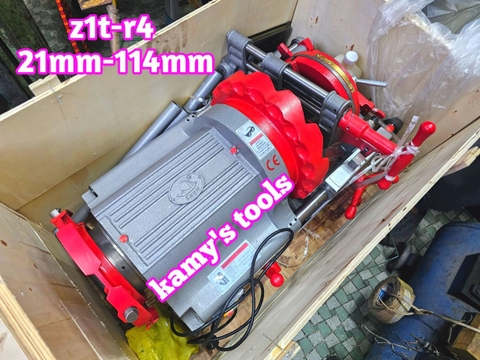 Máy tiện ren ống Z1T-R4 Long Shun 21mm-114mm