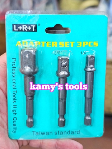 Đầu Chuyển Tuýp Từ Bắn Vít Sang Bu Lông Đầu Tuýp L+R+T 1/4 3/8 1/2 inch