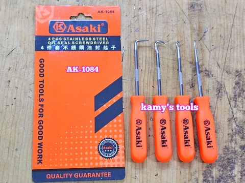 Bộ dụng cụ tháo phốt chặn Asaki AK-1084 dài 5 inch 125mm