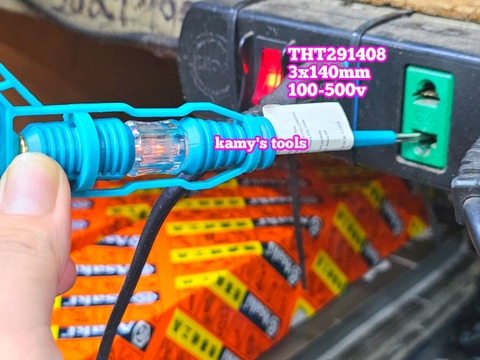 Bút thử điện Total model THT291408 dài 140mm