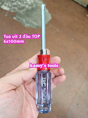 Tua vít 2 đầu 6mm TOP dài 25mm 100mm 150mm 200mm TSD-0055 TSD-0125 TSD-0175 TSD-0225