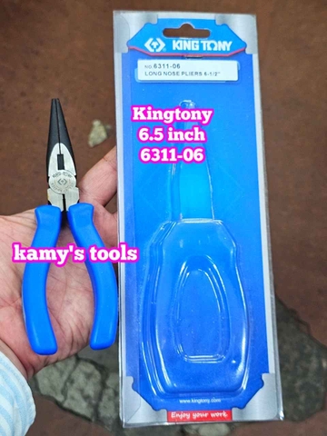 Kìm mỏ nhọn Kingtony 6311-06 dài 6.5 inch 160mm kìm mũi nhọn