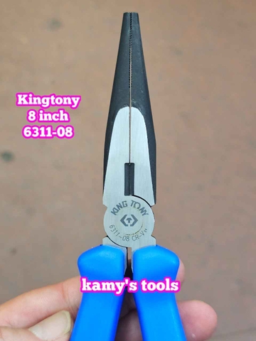 Kìm mỏ nhọn Kingtony 6311-08 dài 8 inch 200mm kìm mũi nhọn