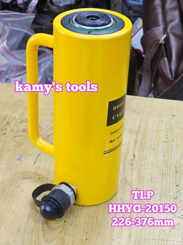Kích thủy lực TLP 20 tấn hành trình 150mm HHYG-20150 cao 226-376mm
