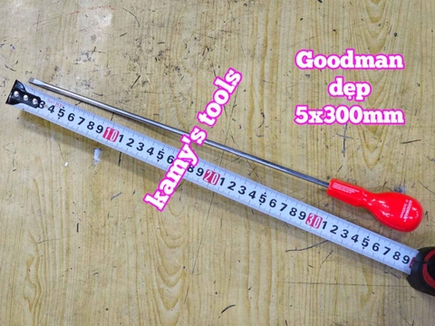 Tua Vít Bake Dẹp Goodman 5mm Taiwan (Tu Vít 5mm, Tua Vít 5mm, Tô Vít 5mm)