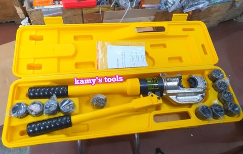 Kìm ép cos thủy lực TLP HHY-400B mở miệng 32mm đai ép 16-400mm2