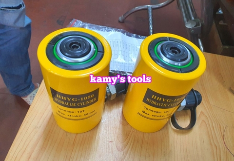 Kích thủy lực 10 tấn hành trình 50mm HHYG-1050 TLP 122mm-172mm có ron che bụi