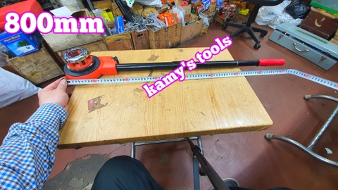 Dụng cụ tay quay ta rô ren ống bằng tay sử dụng cho tất cả các đầu ren từ 13mm-60mm Long Shun LS-RH1402 (chỉ tay quay)