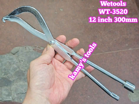 Kìm tháo và lắp móc lò xo bố thắng xe hơi ô tô 12 inch 300mm Wetools WT-3520