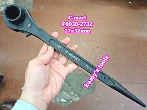 Cờ lê đuôi chuột tự động C-mart 24x27, 24x30, 27x30, 27x32, F0030-2427, F0030-2430, F0030-2730, F0030-2732