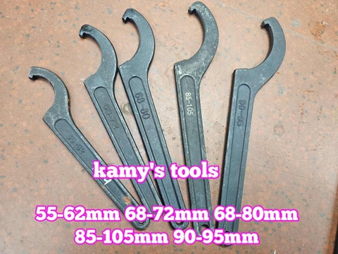 Cờ lê móc mở chén cổ 55-62mm 68-72mm 68-80mm 90-95mm 85-105mm Wetools WTHS5562 WTHS6872 WTHS9095 WTHS85105