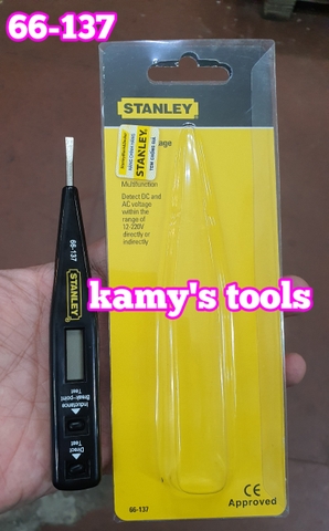 Bút thử điện điện tử Stanley model 66-137 dài 130mm