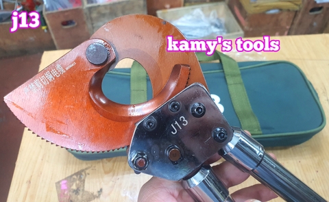 Kìm cắt cáp nhông J13 cắt nhôm lõi thép acsr 720mm2 kamytools