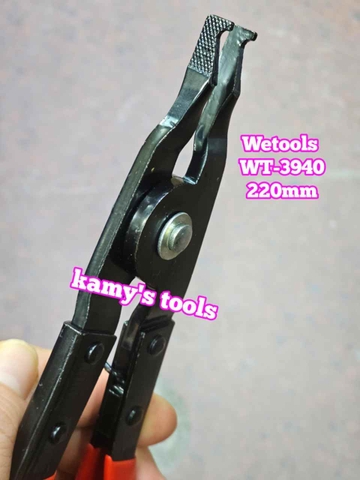 Kìm mở phe miệng dẹp xe hơi ô tô 9 inch 220mm Wetools WT-3940