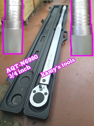 Cần siết lực 3/4 inch 140-980Nm Licota model AQT-N6980 dài 1200mm