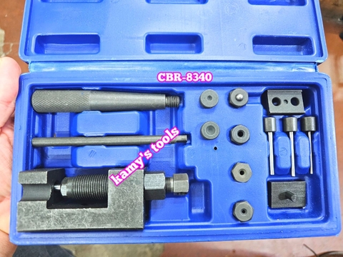Bộ cảo vam tháo mở mắt xích sên xe gắn máy Kamytools CBR-8340 xích 520-525-530-630