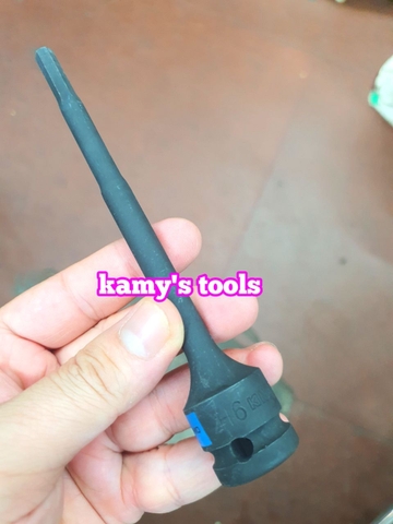 Tuýp lú đầu lục giác kingtony 1/2 inch dài 150mm 5-14mm 407505 407506 407508 407510 407512 407514