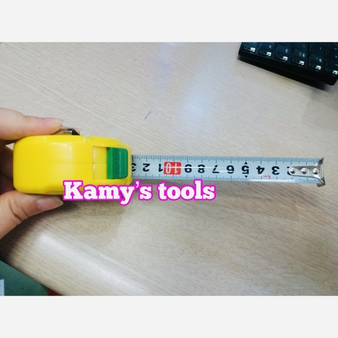 Thước kéo Winshine 5m bản 19mm 1 mặt ko bấm
