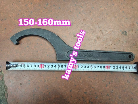 Cờ lê móc mở chén cổ 100-110mm 115-130mm 135-145mm 150-160mm 165-170mm 180-200mm Wetools WTHS100110 WTHS115130 WTHS135145 WTHS150160 WTHS180200