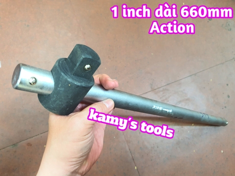 Cần trượt 1 inch Action dài 660mm