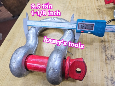 Ma ní omega 9.5 tấn 1-1/8 inch đường kính ty ren 32mm