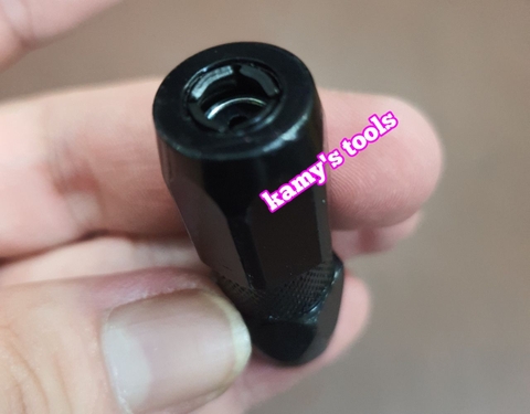 Đầu bơm mỡ đen bôi trơn áp suất cao 1/8 inch dài 45mm